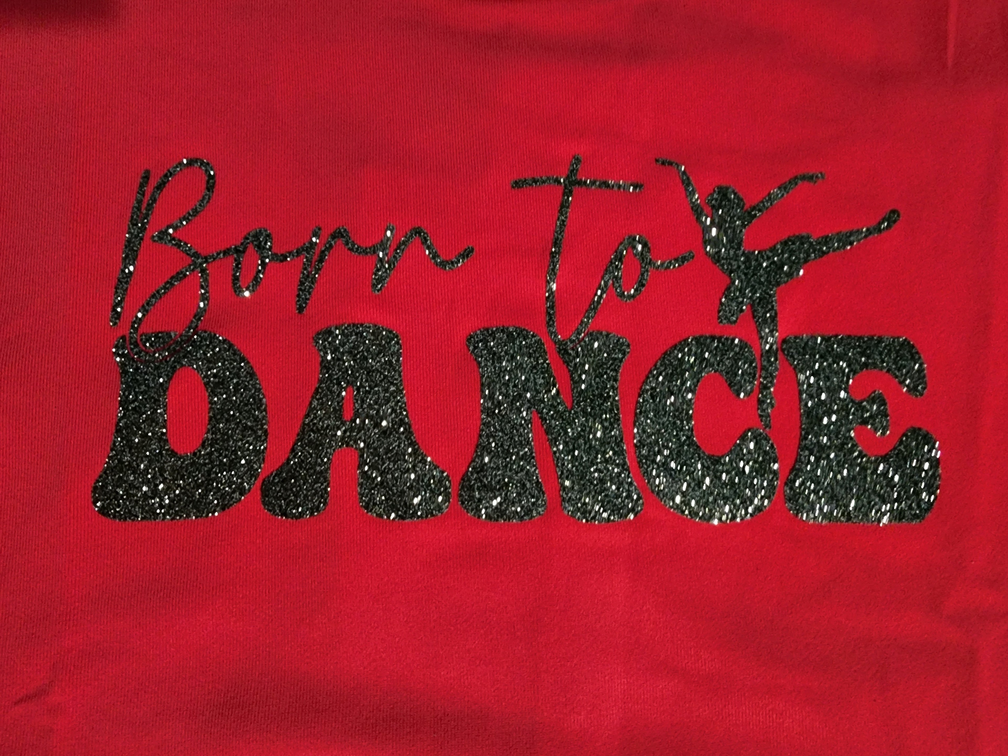 Born to Dance Crop shirt